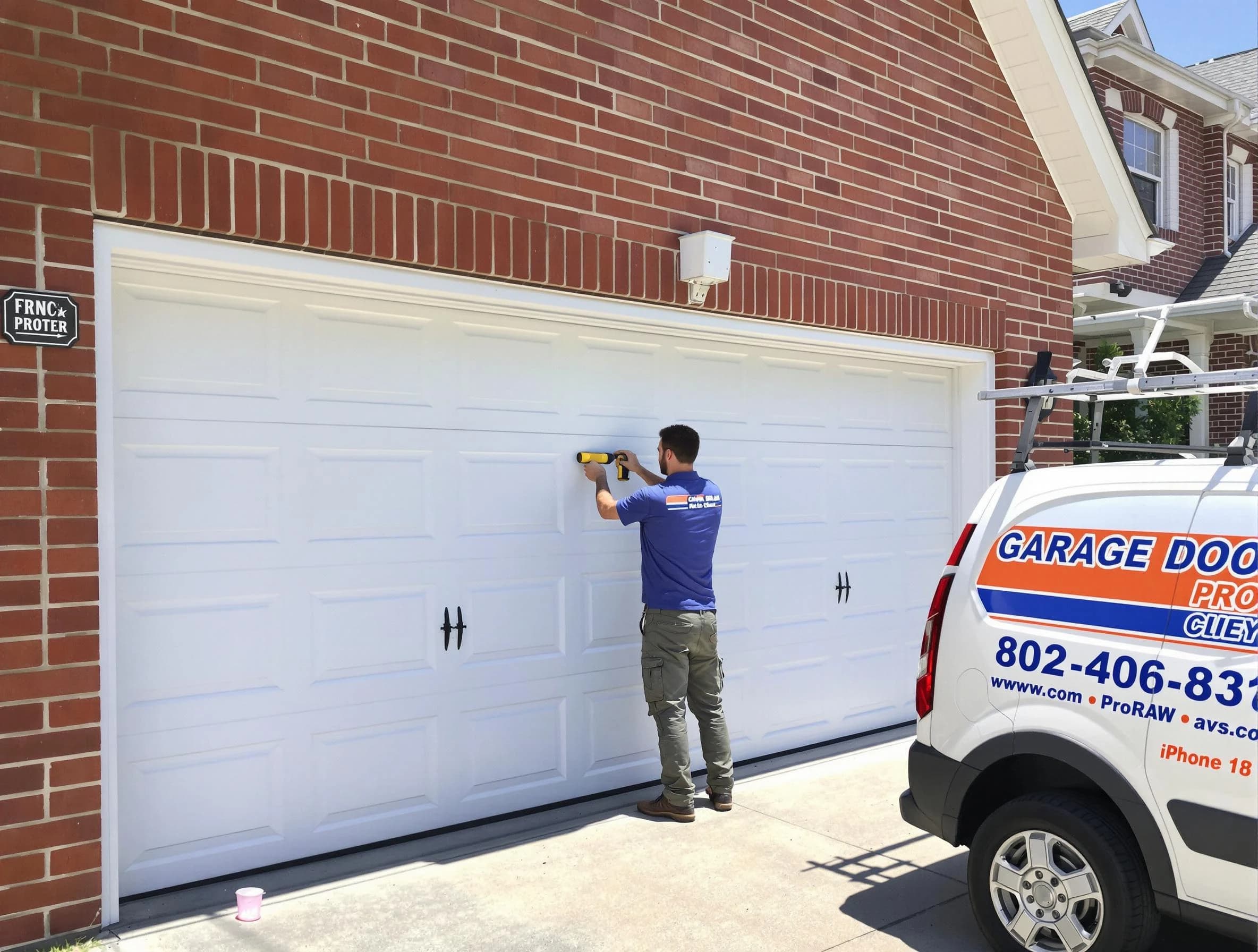 Local garage door repair service by Summit Garage Door Repair in Summit